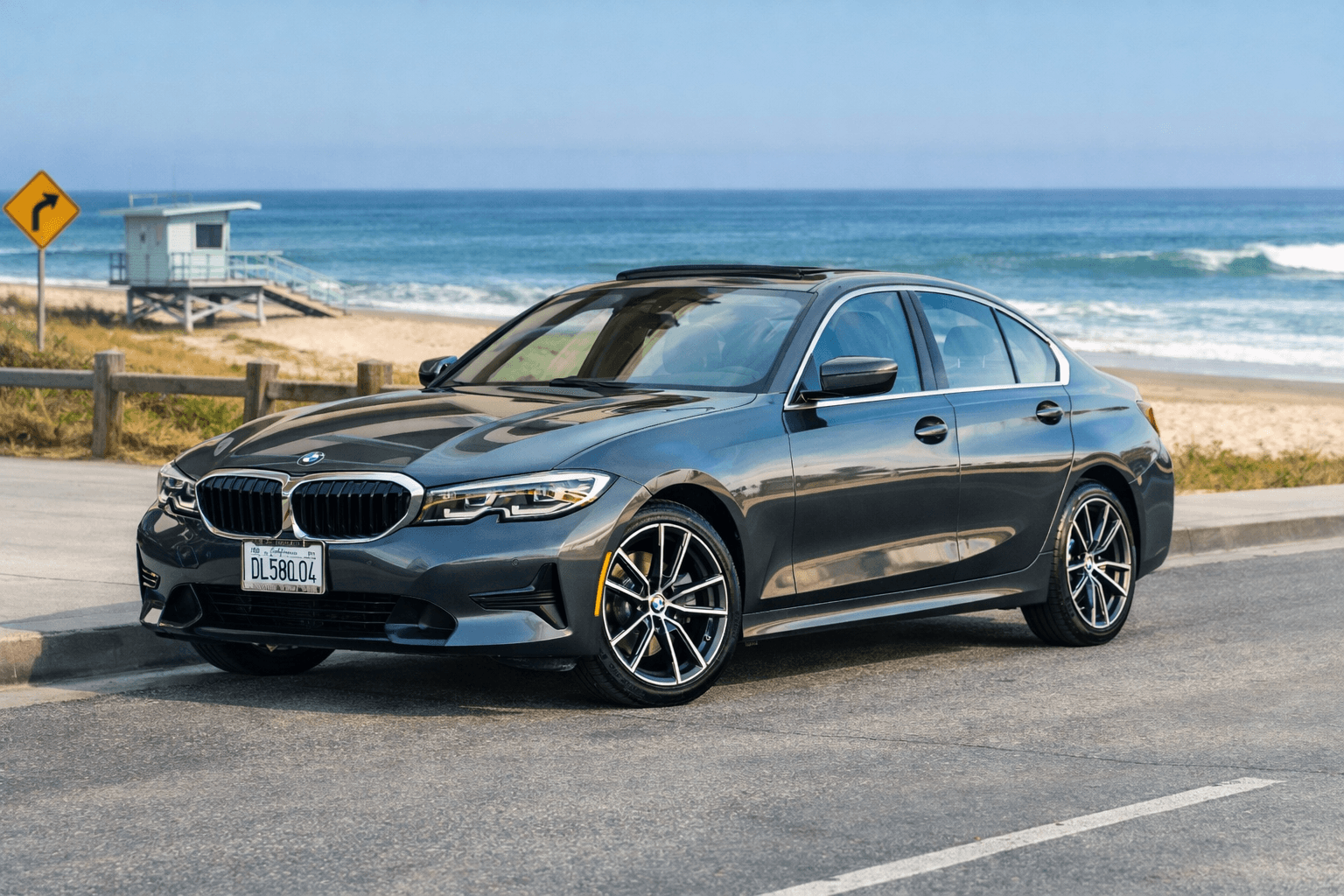 2019 BMW 3 Series rental in Los Angeles